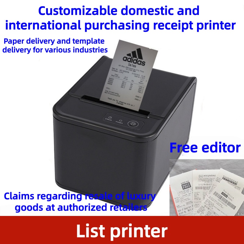 Receipt Printer - Printer Thermal POS 80mm dengan Pemotong