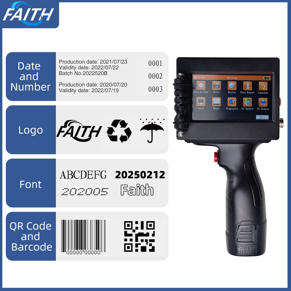 Commercial Printing And Packaging - Mesin Cetak Inkjet Faith 12.7mm 40