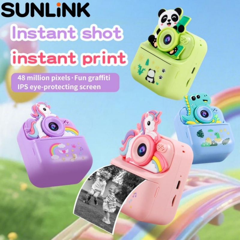 Photo Printer - 1 Buah Kamera Instan Anak-anak Printer