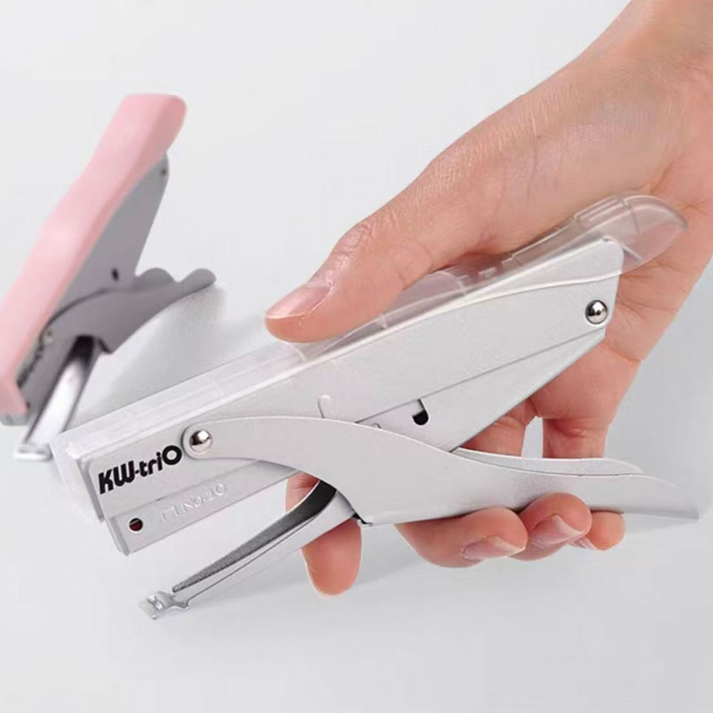 Stapler Heavy Duty - 1 buah stapler genggam berbahan logam,