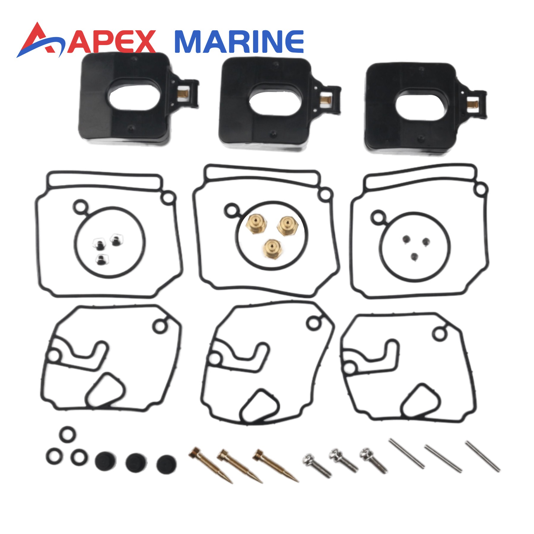 Ink Cartridge - 3 Set Kit Perbaikan Karburator 6H4-W0093-03