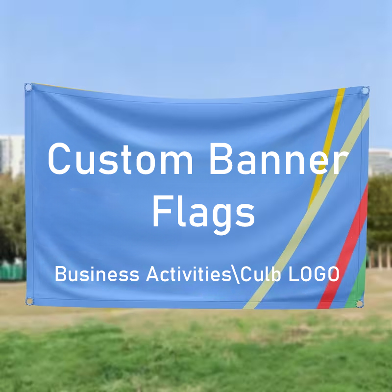 Commercial Printing Company - Spanduk Bendera Kustom untuk Logo Pribadi,
