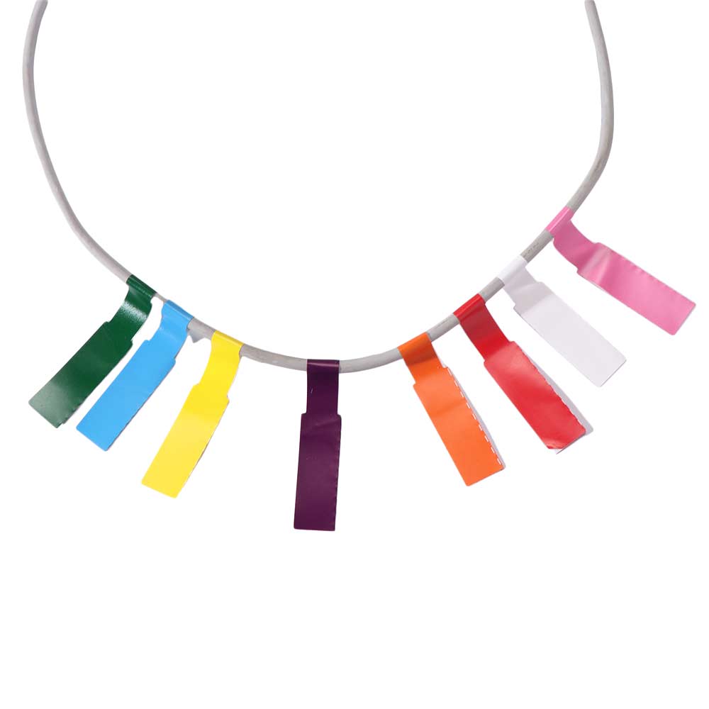 Label Maker - Label Kabel Tahan Air, Dapat Ditulis,