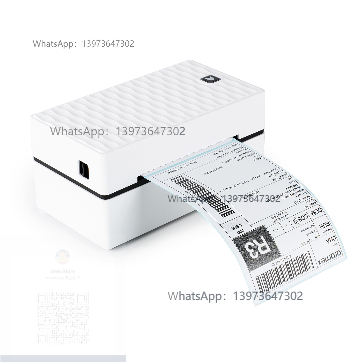 Label Maker - Printer Termal Bluetooth USB 4x6 untuk