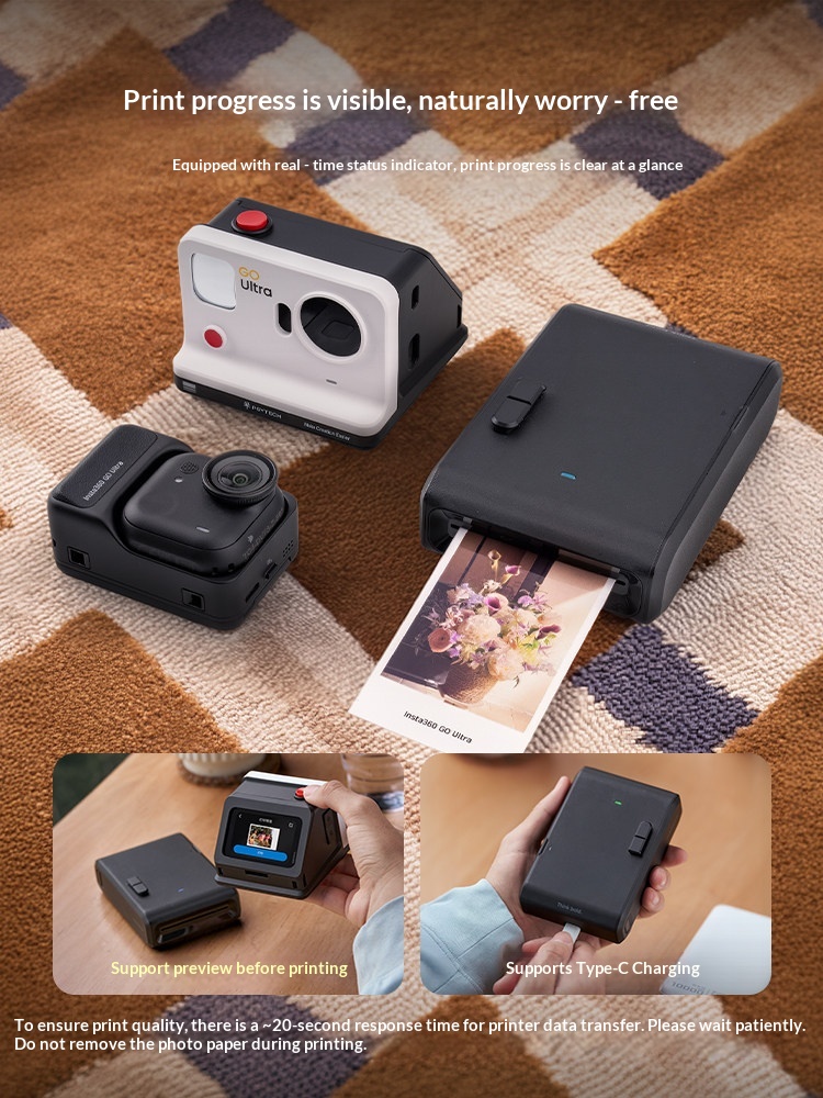 PGYTECH GO Ultra FunCam Box/Se - Photo Printer ulasan dan harga