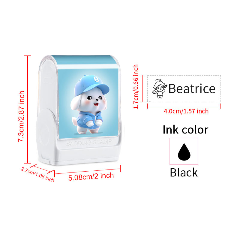 Stempel Pakaian Bayi yang Dipe - Label Maker ulasan dan harga