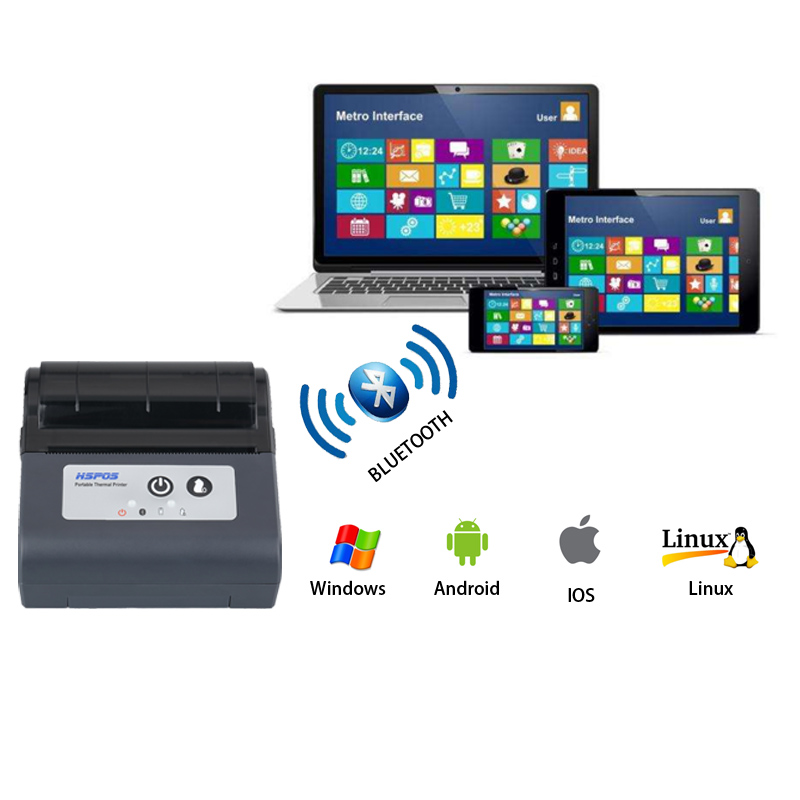 Printer Resi Portabel Bertenag - Receipt Printer ulasan dan harga