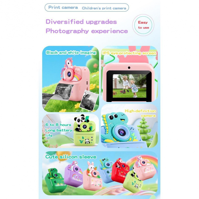 1 Buah Kamera Instan Anak-anak - Photo Printer ulasan dan harga