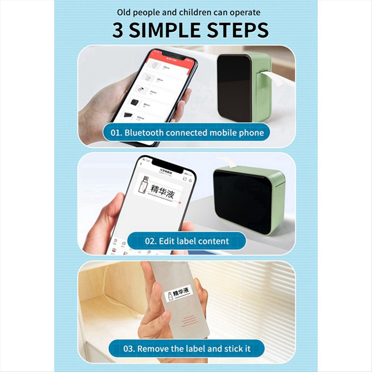 Cocok untuk Printer Label Nirk - Label Maker ulasan dan harga