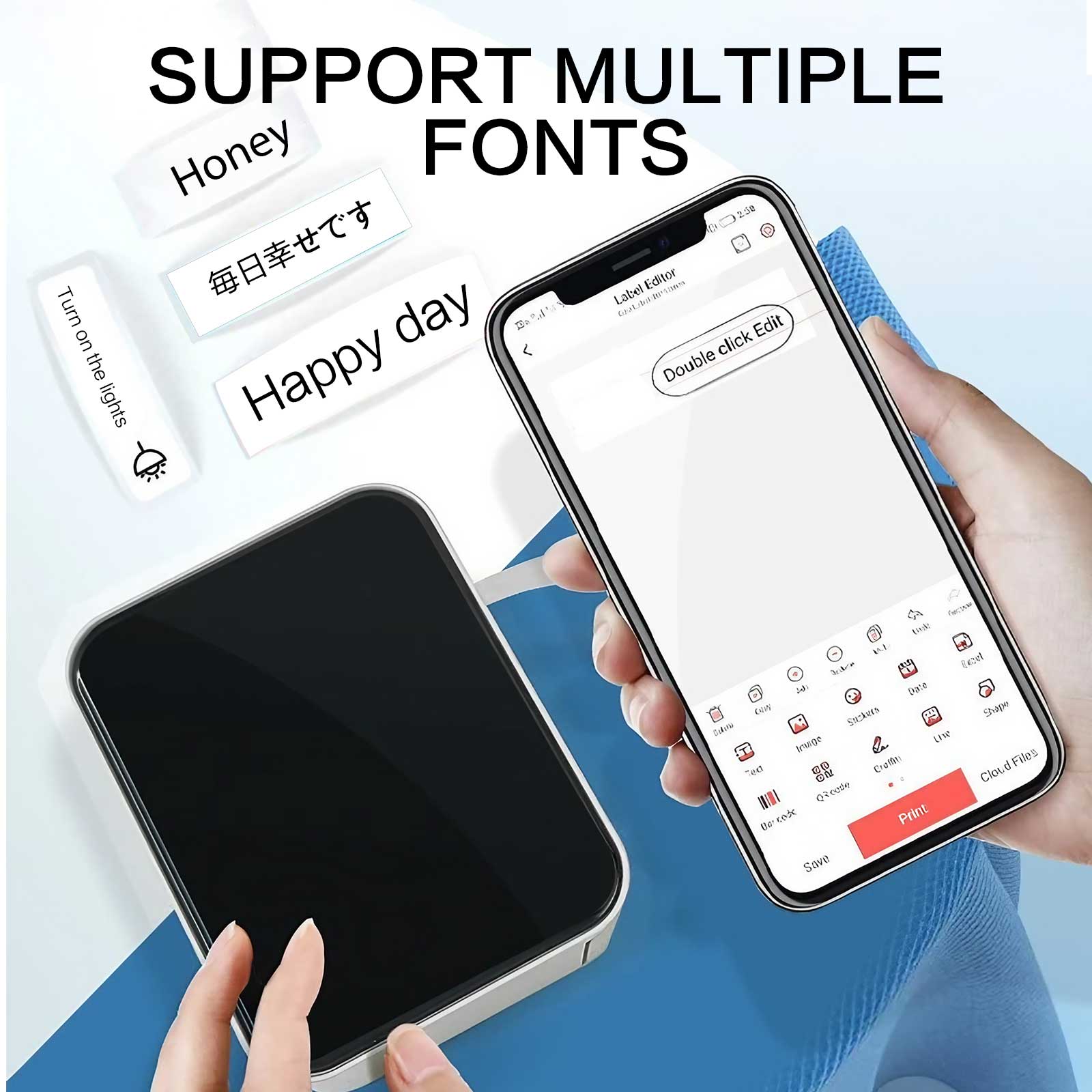 Printer Label Termal Nirkabel  - Barcode Printer ulasan dan harga