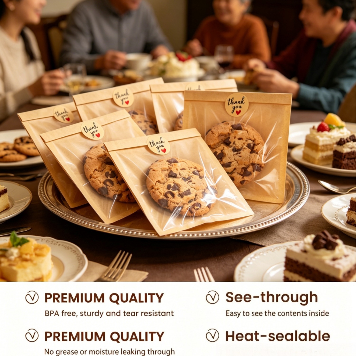200 Paket Kantong Kue dengan T - Commercial Printing And Packaging ulasan dan harga