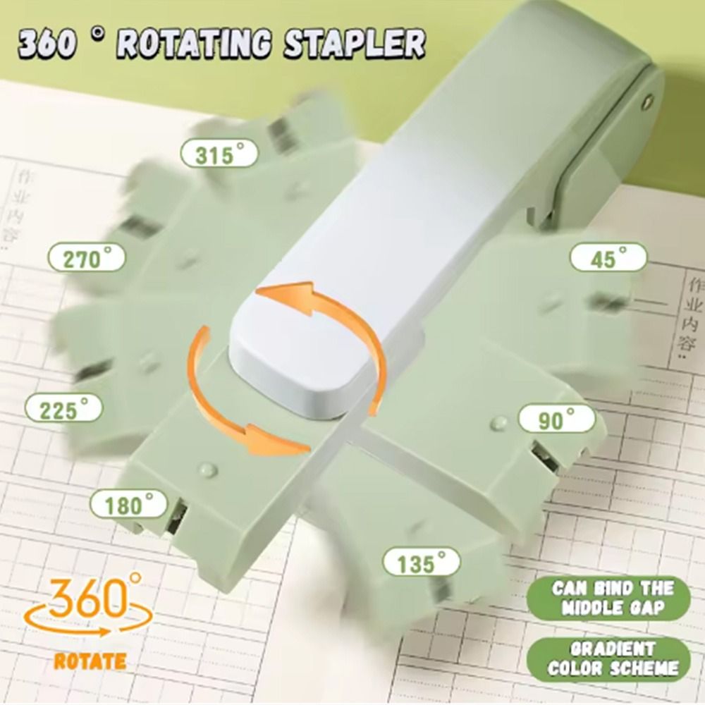 Stapler Meja Putar 360 Derajat - Stapler Heavy Duty ulasan dan harga