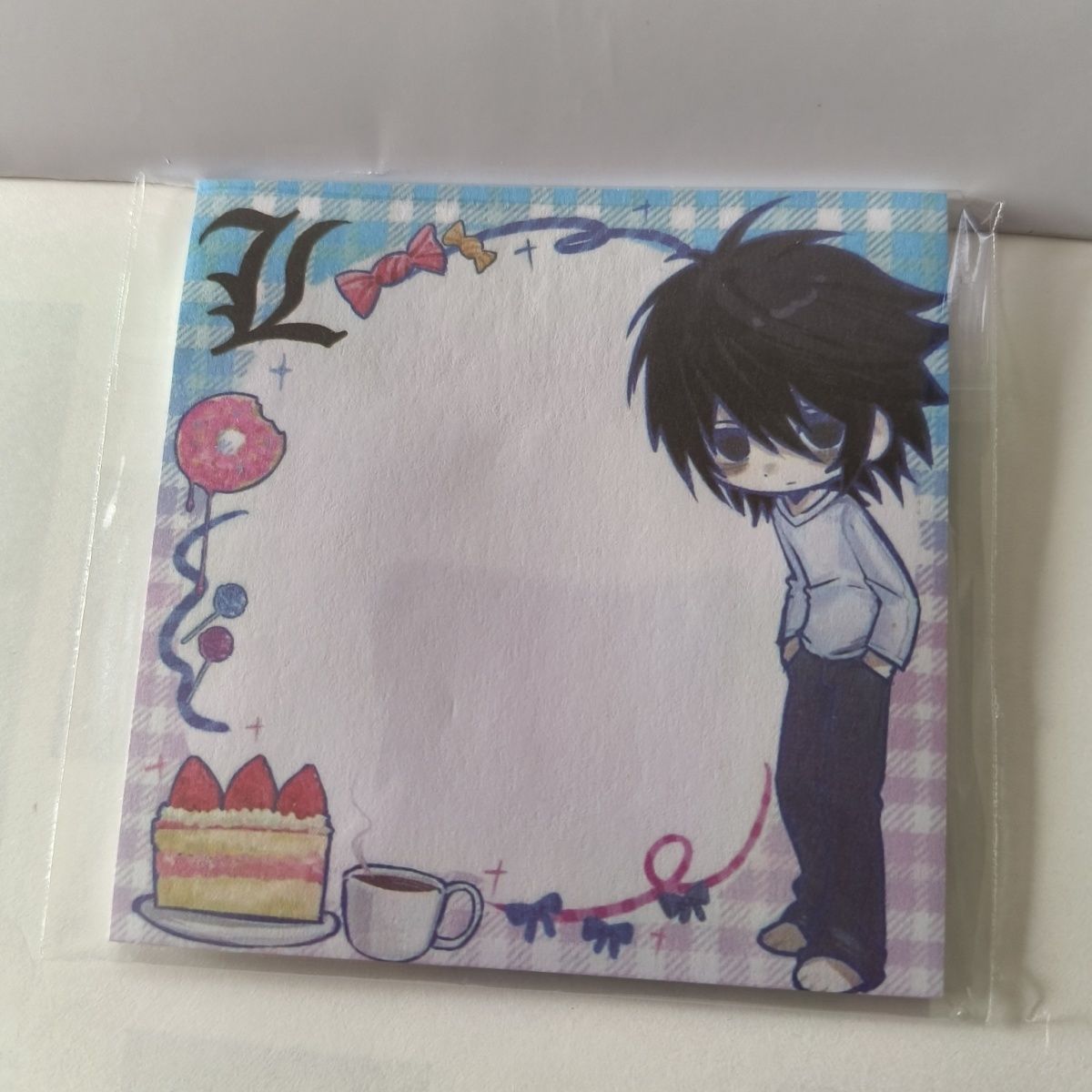Death Note L Anime Memo Pad Lu - Printer Paper ulasan dan harga