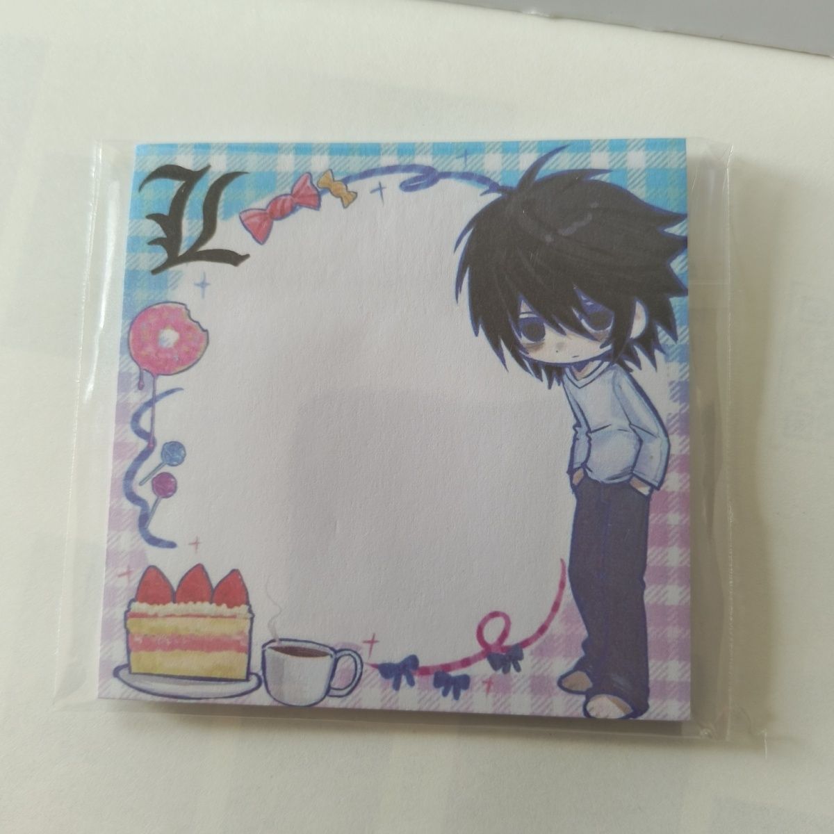 Death Note L Anime Memo Pad Lu - Printer Paper ulasan dan harga