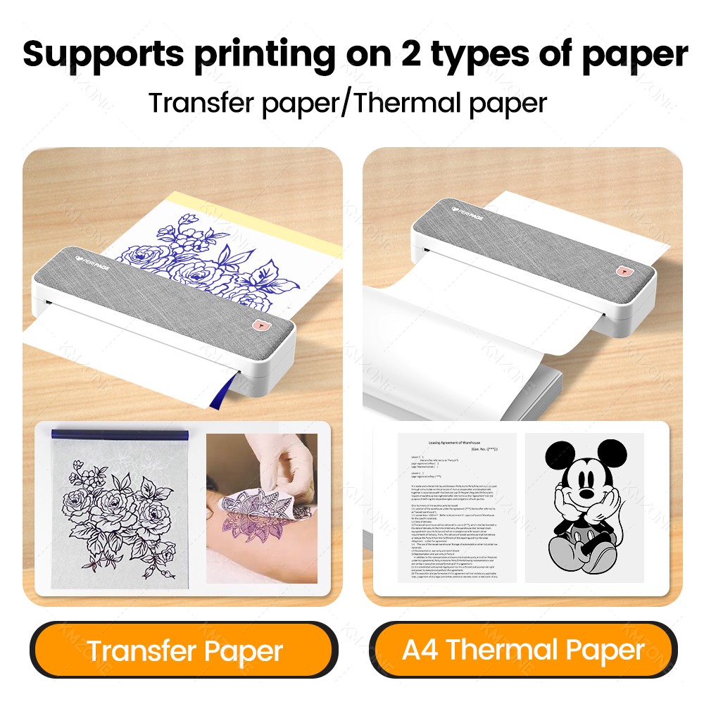 Peripage Printer Portabel A4 k - Commercial Book Printing Machines ulasan dan harga