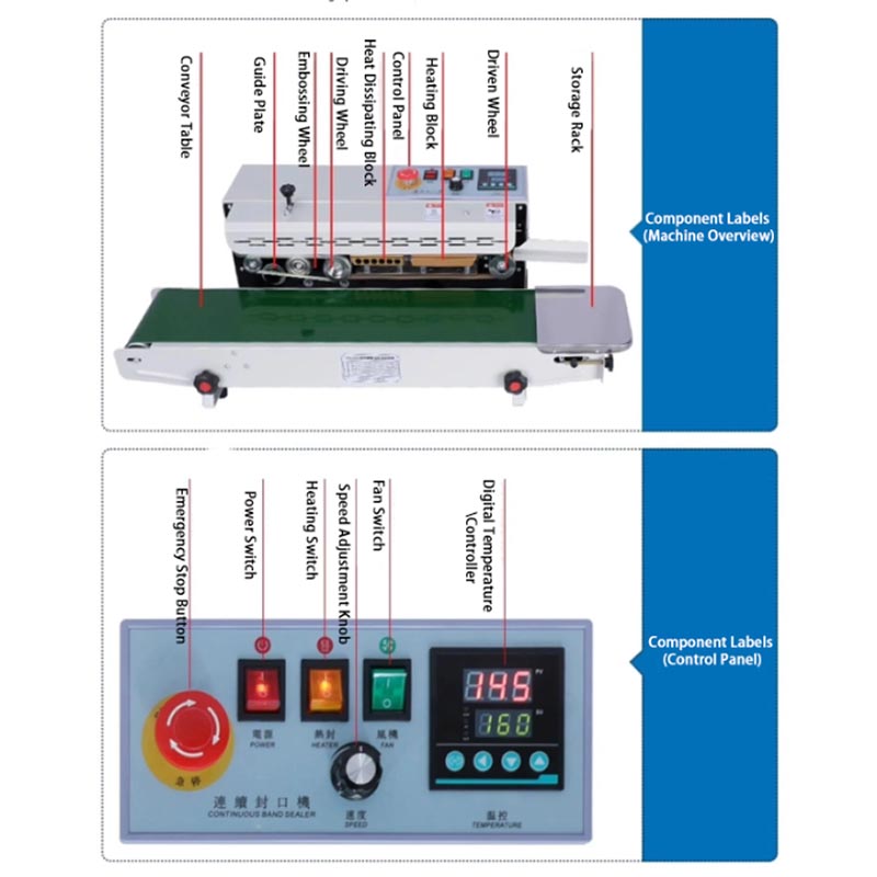 Mesin Penyegel Kantong Makanan - Commercial Printing And Packaging ulasan dan harga