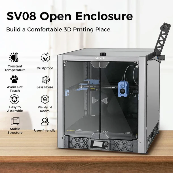 Printer 3D Sovol SV08 Terbaru, - Thermal Printer ulasan dan harga