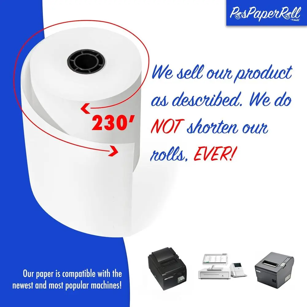 3 Gulungan Kertas Thermal 1/8  - Thermal Printer ulasan dan harga